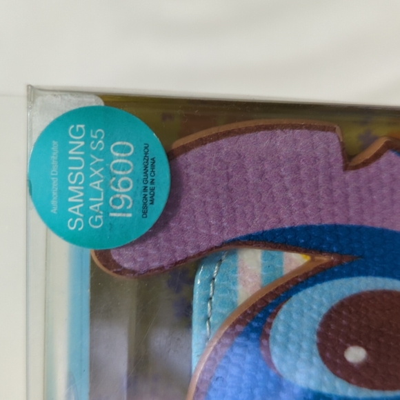 Disney Lilo and stitch Samsung Galaxy S5 phone case with pink strap - Picture 2 of 6